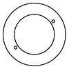 Series 700 Filler Neck Strainer Ring diagram